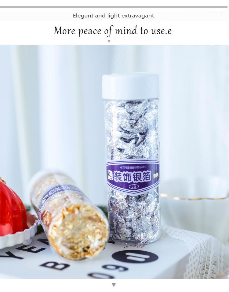 Cake decoration gold foil cooking mousse baking pastry sushi ice cream dessert dress up silver foil paper shreds 2g1
Cake decoration gold foil cooking mousse baking pastry sushi ice cream dessert dress up silver foil paper shreds 2g1
