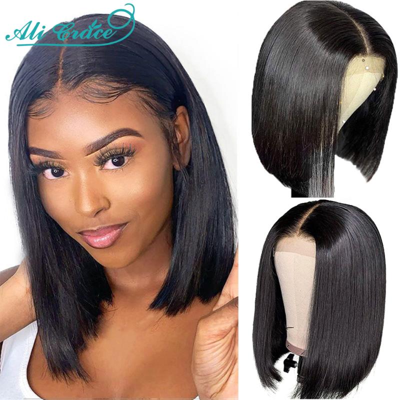 Ali Grace Wigs Short Blunt Bob Wigs 20CM Human Hair Lace Part for Women Pre Plucked Hairline with Baby Hair Deep Part, Natural color
Ali Grace Wigs Short Blunt Bob Wigs 20CM Human Hair Lace Part for Women Pre Plucked Hairline with Baby Hair Deep Part, Natural color