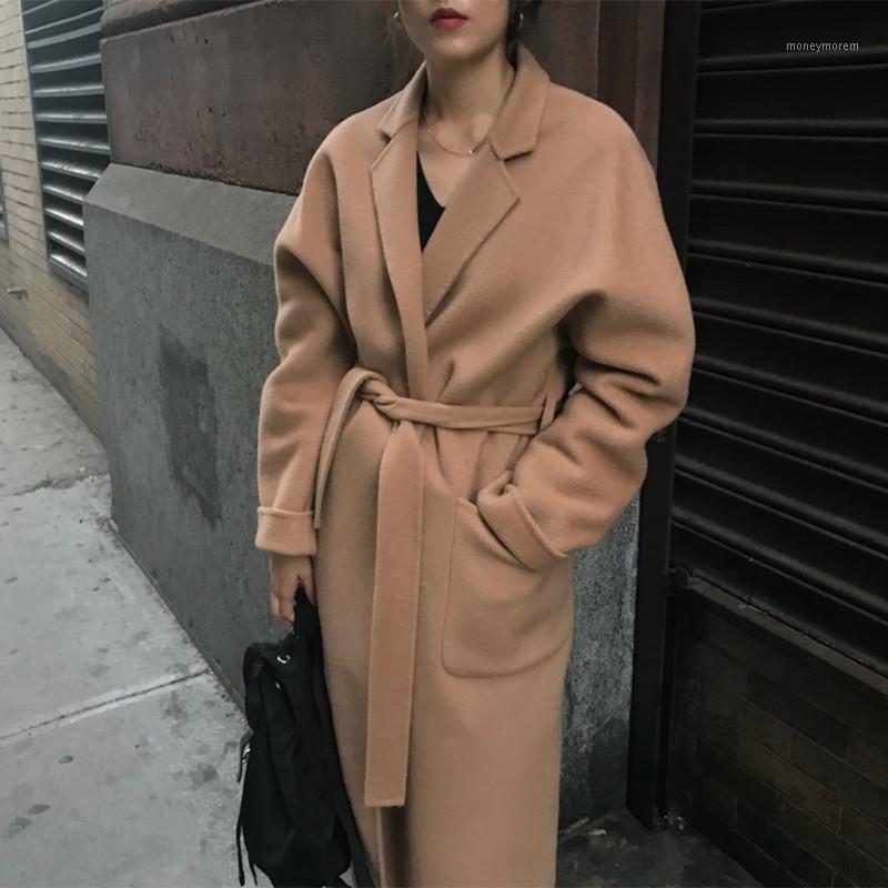 2020 New Vintage Winter Women Woolen Coat Warm Long Sleeve Turn-down Collar Outwear Jackets Female Coats Loose Overcoat1, Camel
2020 New Vintage Winter Women Woolen Coat Warm Long Sleeve Turn-down Collar Outwear Jackets Female Coats Loose Overcoat1, Camel
