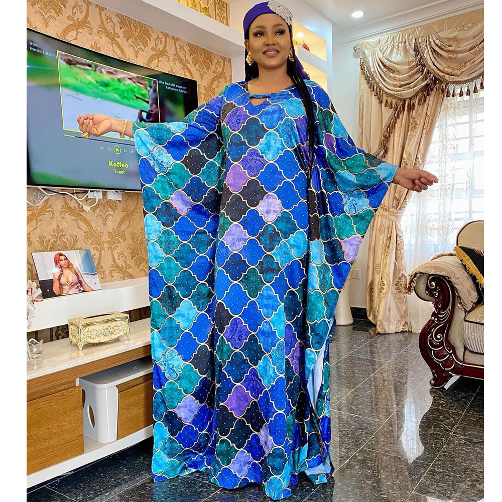 African Print Silk Dresses For Women Plus Size Dashiki Long Dress South Africa Lady Elegant Dress Shiny Stones Boubou Abaya, Black;gray
African Print Silk Dresses For Women Plus Size Dashiki Long Dress South Africa Lady Elegant Dress Shiny Stones Boubou Abaya, Black;gray