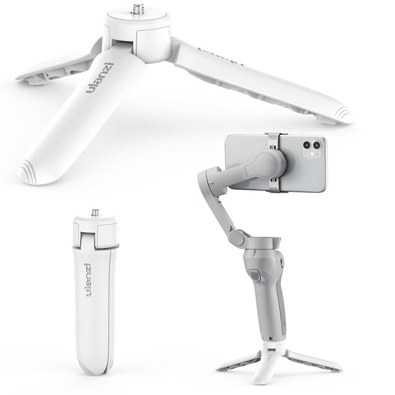 Ulanzi MT-10 Mini White Tripod for Smartphone Gimbal Zhiyun Smooth XS Tripod SLR Camera Vlog
Ulanzi MT-10 Mini White Tripod for Smartphone Gimbal Zhiyun Smooth XS Tripod SLR Camera Vlog