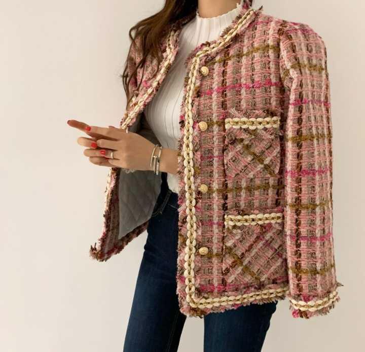 Zoulv Winter French Short Coat Retro Slim Jacket V-neck Single-breasted Small Fragrance Elegant Office Sweet Ladies Outwear, Red
Zoulv Winter French Short Coat Retro Slim Jacket V-neck Single-breasted Small Fragrance Elegant Office Sweet Ladies Outwear, Red