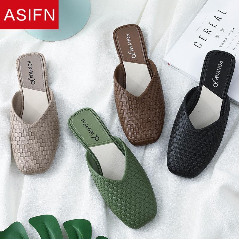 ASIFN Summer Outdoor Women Slippers Luxury Designer Slip on Mules Flat Heel British Buckle Slides Wooden Block Casual Shoes1, Black
ASIFN Summer Outdoor Women Slippers Luxury Designer Slip on Mules Flat Heel British Buckle Slides Wooden Block Casual Shoes1, Black