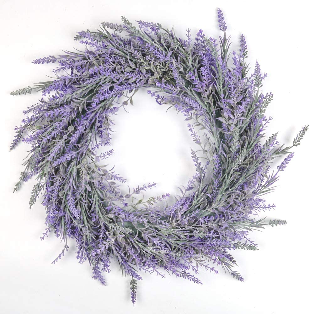 Lavender Wreath Purple Front Door Artificial Wreaths Winter Spring Wreaths for Winter Front Door Indoor Home Fireplace Wedding Decor 45 cm
Lavender Wreath Purple Front Door Artificial Wreaths Winter Spring Wreaths for Winter Front Door Indoor Home Fireplace Wedding Decor 45 cm