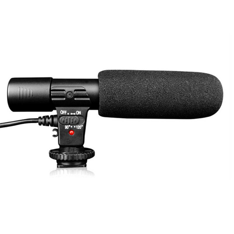 MIC-01 Digital SLR Camera Professional Interview Black Recording DV Stereo Studio Microphone Sound Accessories Windproof Cover
MIC-01 Digital SLR Camera Professional Interview Black Recording DV Stereo Studio Microphone Sound Accessories Windproof Cover
