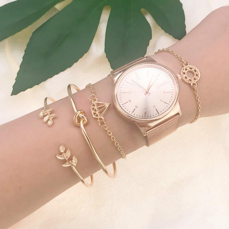 Charm Bracelets Bangles Bracelet Hand Fashion Simple Leaf 4-piece Charms For Women Bijoux Femme Couple
Charm Bracelets Bangles Bracelet Hand Fashion Simple Leaf 4-piece Charms For Women Bijoux Femme Couple