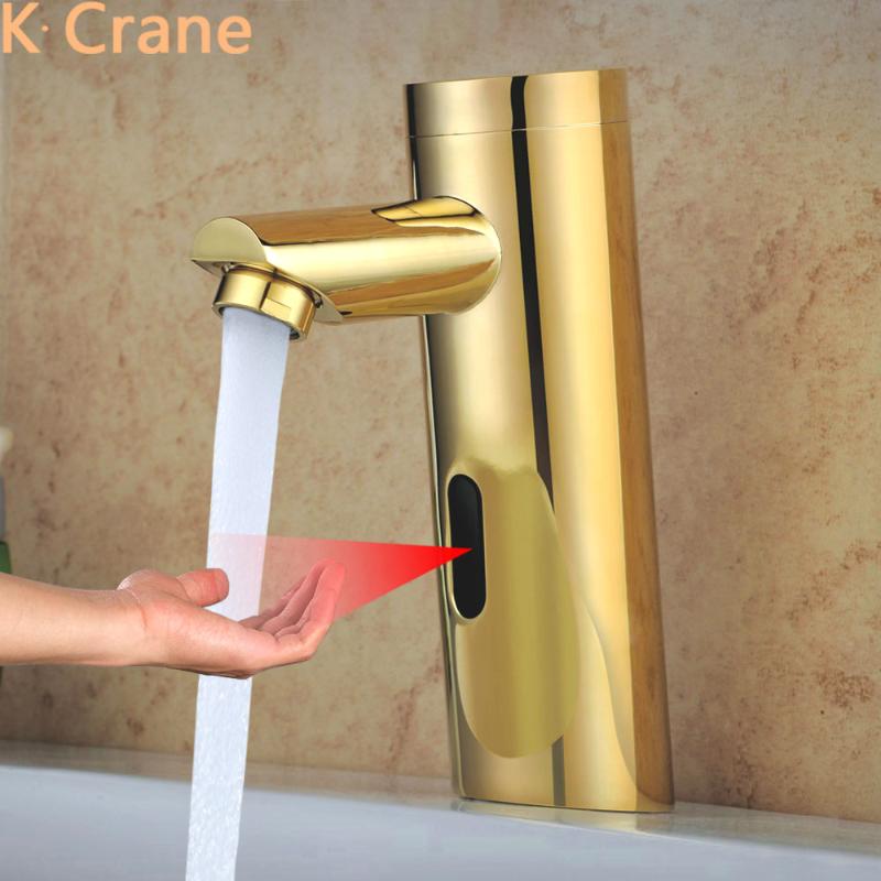 Infrared Motion Sensor Faucet Basin Sink Smart Automatic Tap Bathroom Gold Inductive Grifo Washbasin Touchless Deck Mount Taps
Infrared Motion Sensor Faucet Basin Sink Smart Automatic Tap Bathroom Gold Inductive Grifo Washbasin Touchless Deck Mount Taps
