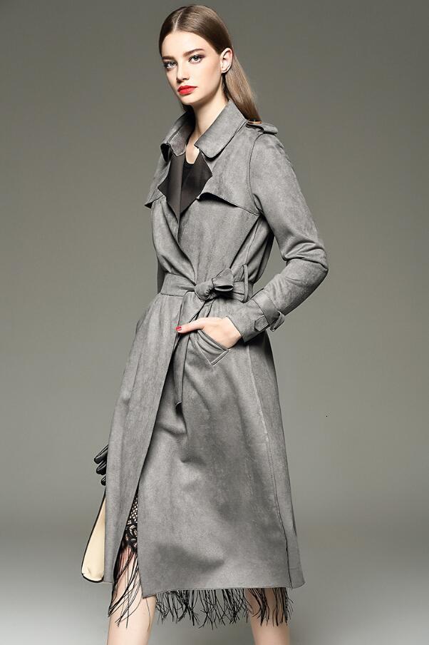 2021 Autumn Coat Women Shelter Mujer Long Elegant Outwear Feminine Thin Red Suede Cardigan Trench P1620 Jivi, Light tan
2021 Autumn Coat Women Shelter Mujer Long Elegant Outwear Feminine Thin Red Suede Cardigan Trench P1620 Jivi, Light tan
