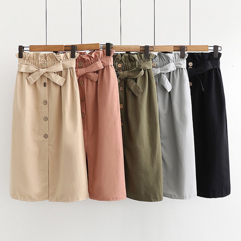 2021 New High Waist Cotton Women Spring Summer Casual a Line Pocket Lace Up Medium Long Pleated Skirt with Belt V43r, Apricot s521
2021 New High Waist Cotton Women Spring Summer Casual a Line Pocket Lace Up Medium Long Pleated Skirt with Belt V43r, Apricot s521