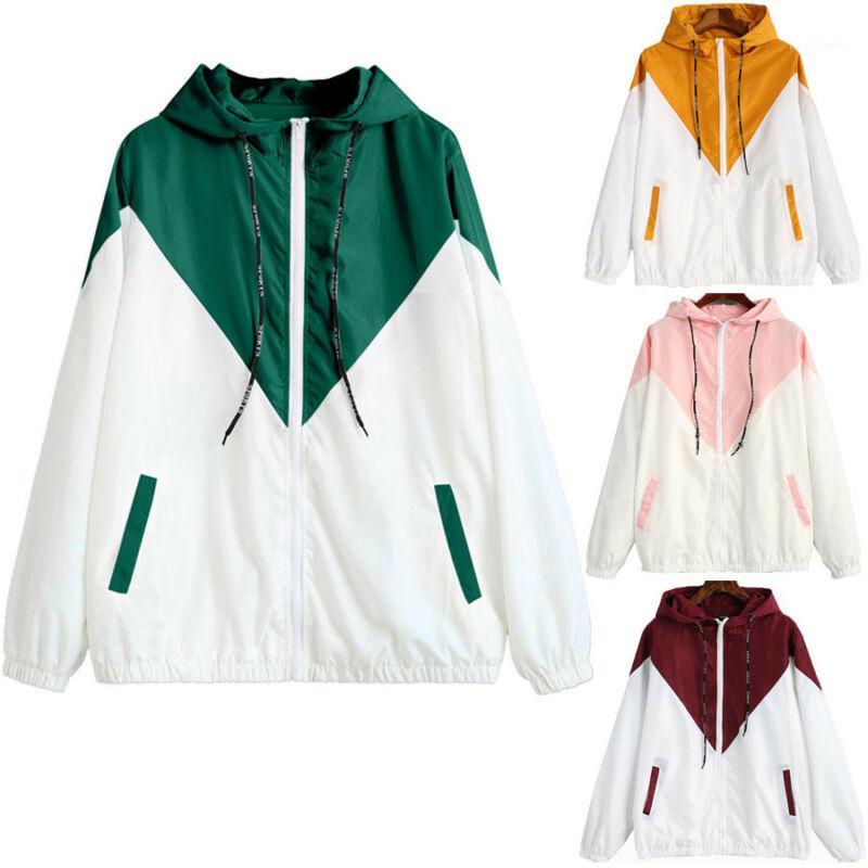 Women Long Sleeve Hoodie Windbreaker Hooded Zip Sport Coat Jacket Tracksuit Top1, Black
Women Long Sleeve Hoodie Windbreaker Hooded Zip Sport Coat Jacket Tracksuit Top1, Black