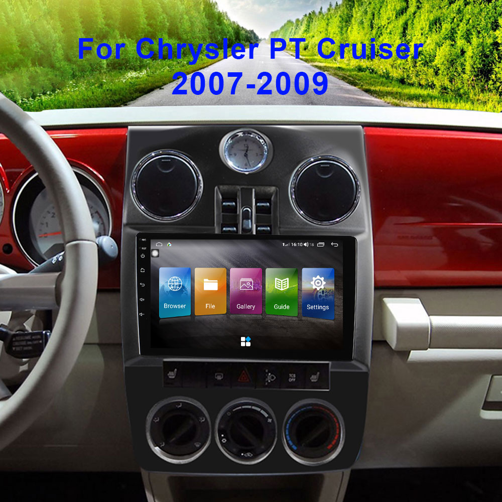 

GPS Navigator Player For Chrysler PT Cruiser Sebring 9 Inch HD Android 10.0 Car USB Multimedia Video Audio Radio DVD Voice Player