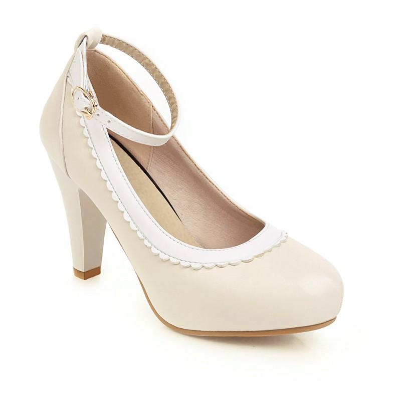 Big Size Sweet personality shoes ladies high heels women shoes woman pumps, Beige
Big Size Sweet personality shoes ladies high heels women shoes woman pumps, Beige