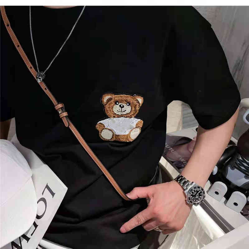 Women's T-Shirt Mens Summer T Shirt Casual Womens Animal embroidery Loose Tees With Short Sleeves Top Sell -4XL IBLQ, White
Women's T-Shirt Mens Summer T Shirt Casual Womens Animal embroidery Loose Tees With Short Sleeves Top Sell -4XL IBLQ, White