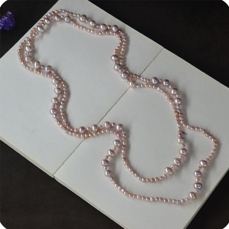 new 3 styleHot sell Natural white pink purple 3-4 mm 9-10 mm freshwater pearl sweater chain necklace 160 cm long fashion jewelry
new 3 styleHot sell Natural white pink purple 3-4 mm 9-10 mm freshwater pearl sweater chain necklace 160 cm long fashion jewelry