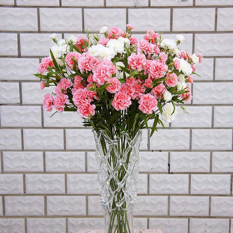 Artificial plastic flowers christmas decora for home accessories silk Carnations bouquets for Mother's Day Teachers' Day gift1, White
Artificial plastic flowers christmas decora for home accessories silk Carnations bouquets for Mother's Day Teachers' Day gift1, White