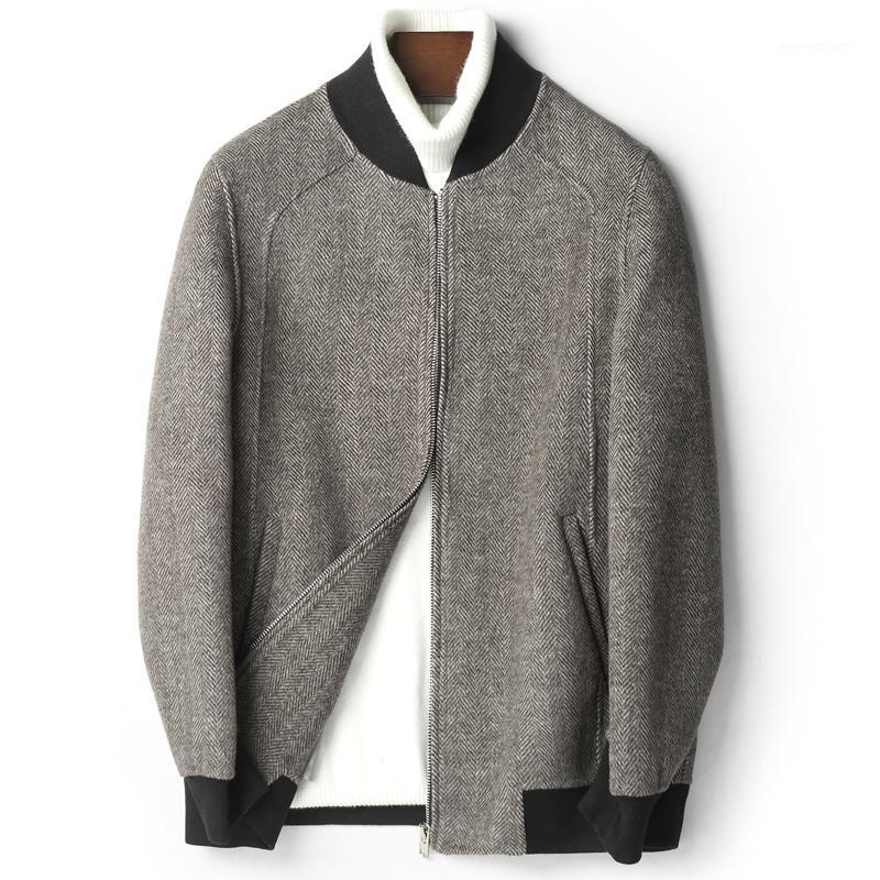 Autumn Winter Double Sided Coat Warm Real Wool Baseball Jacket 2020 Top Qulality Abrigo Hombre D-04-1251 MF6341, As the picture
Autumn Winter Double Sided Coat Warm Real Wool Baseball Jacket 2020 Top Qulality Abrigo Hombre D-04-1251 MF6341, As the picture