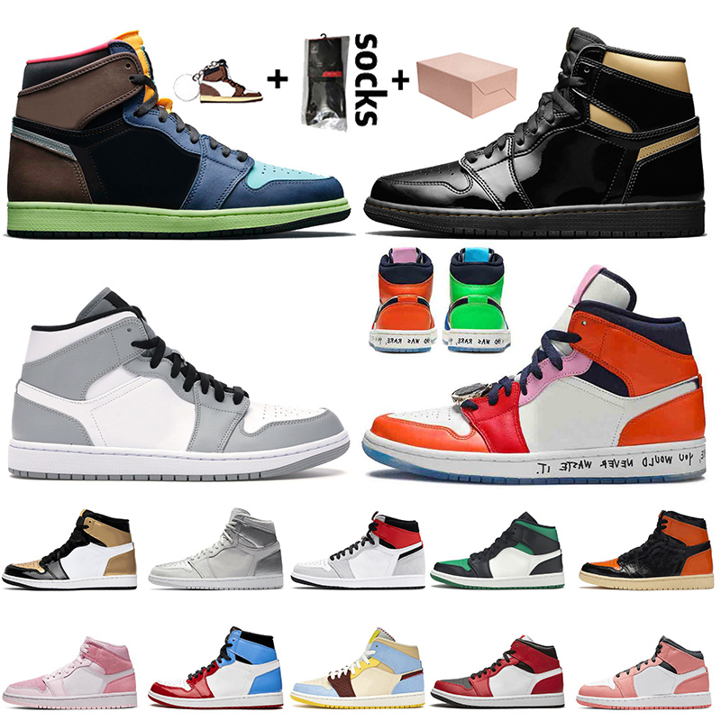 2021 With Box Jumpman 1 1s Basketball Shoes High OG Bio Hack Mid Light Grey Melody Fearless Women Digital Pink Mens Trainers Sneakers, No.23 fearless 36-46
2021 With Box Jumpman 1 1s Basketball Shoes High OG Bio Hack Mid Light Grey Melody Fearless Women Digital Pink Mens Trainers Sneakers, No.23 fearless 36-46