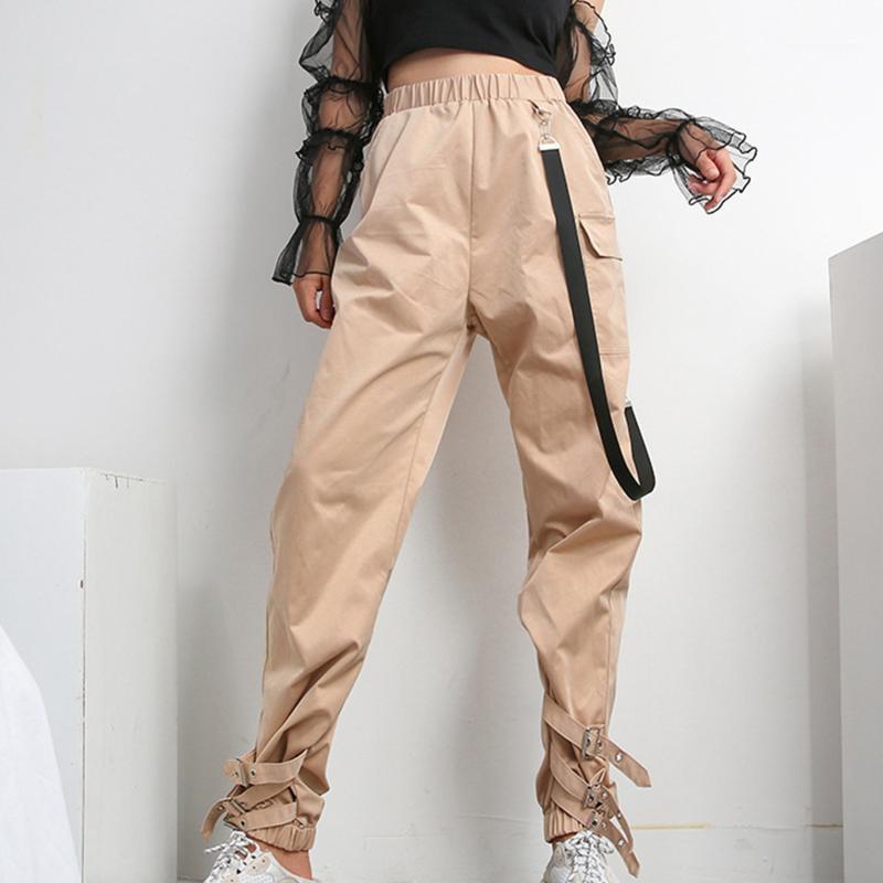 Womens Cargo Pants Buckle Ribbon Pocket Jogger Elastic High Waist Pants Streetwear Harajuku Punk Casual Female Trousers1, Khaki
Womens Cargo Pants Buckle Ribbon Pocket Jogger Elastic High Waist Pants Streetwear Harajuku Punk Casual Female Trousers1, Khaki