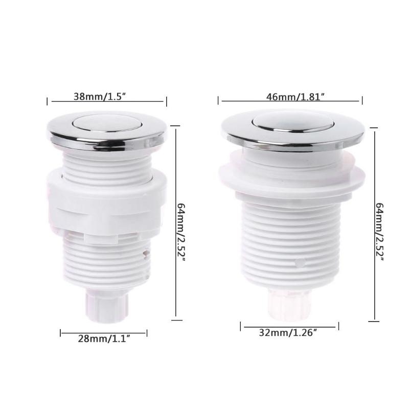 28mm/32mm On Off Push Air Switch Button For Bathtub Spa Waste Garbage Disposal Pneumatic Switch
28mm/32mm On Off Push Air Switch Button For Bathtub Spa Waste Garbage Disposal Pneumatic Switch