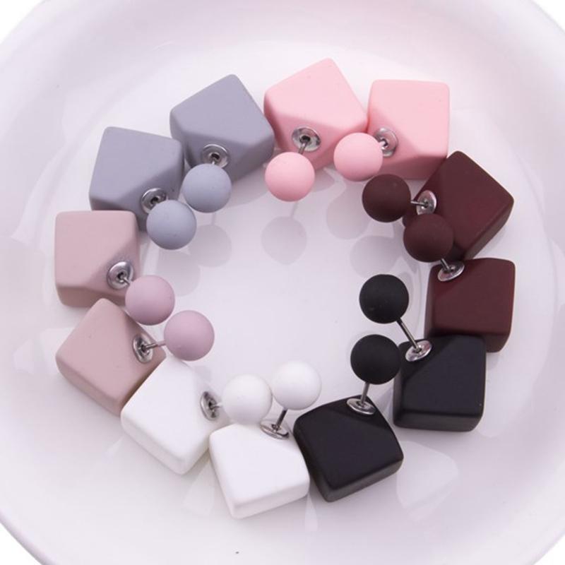 6 pair/lot mix color double side stud earrings for women brand design square earring trendy jewelry for women gift
6 pair/lot mix color double side stud earrings for women brand design square earring trendy jewelry for women gift