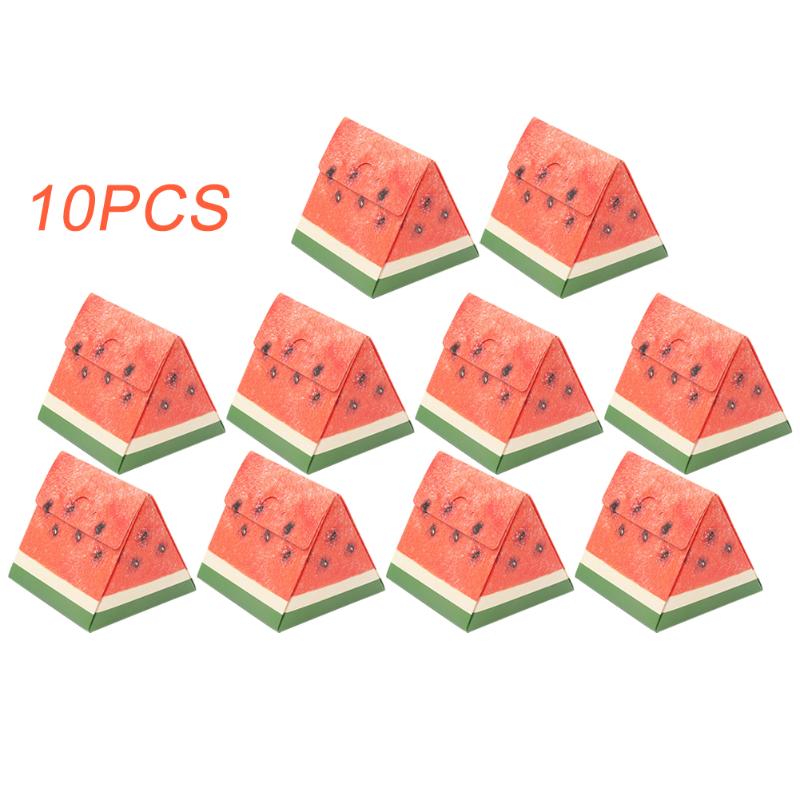 10pcs Bakery Portable Mousse Biscuits Eco Friendly Watermelon Shaped Cake Dessert Packing Box Wedding Party Candy Gift Case Cute 
10pcs Bakery Portable Mousse Biscuits Eco Friendly Watermelon Shaped Cake Dessert Packing Box Wedding Party Candy Gift Case Cute
