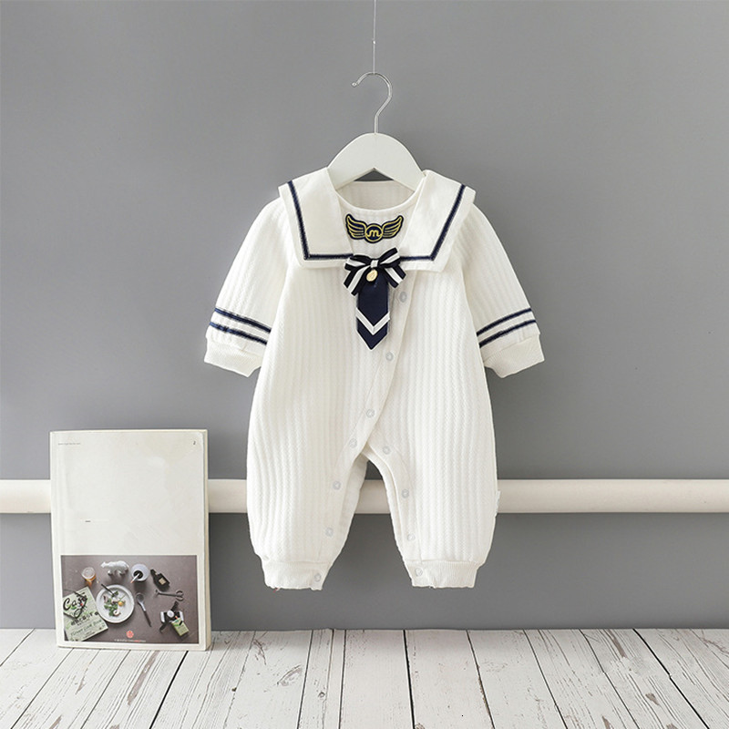 2021 New Autumn Kids Rompers Preppy Style Boy Girl Warm Soft Outerwear Thicken Cotton Newborn Infant Baby Clothes 0-2y 4uco, White
2021 New Autumn Kids Rompers Preppy Style Boy Girl Warm Soft Outerwear Thicken Cotton Newborn Infant Baby Clothes 0-2y 4uco, White