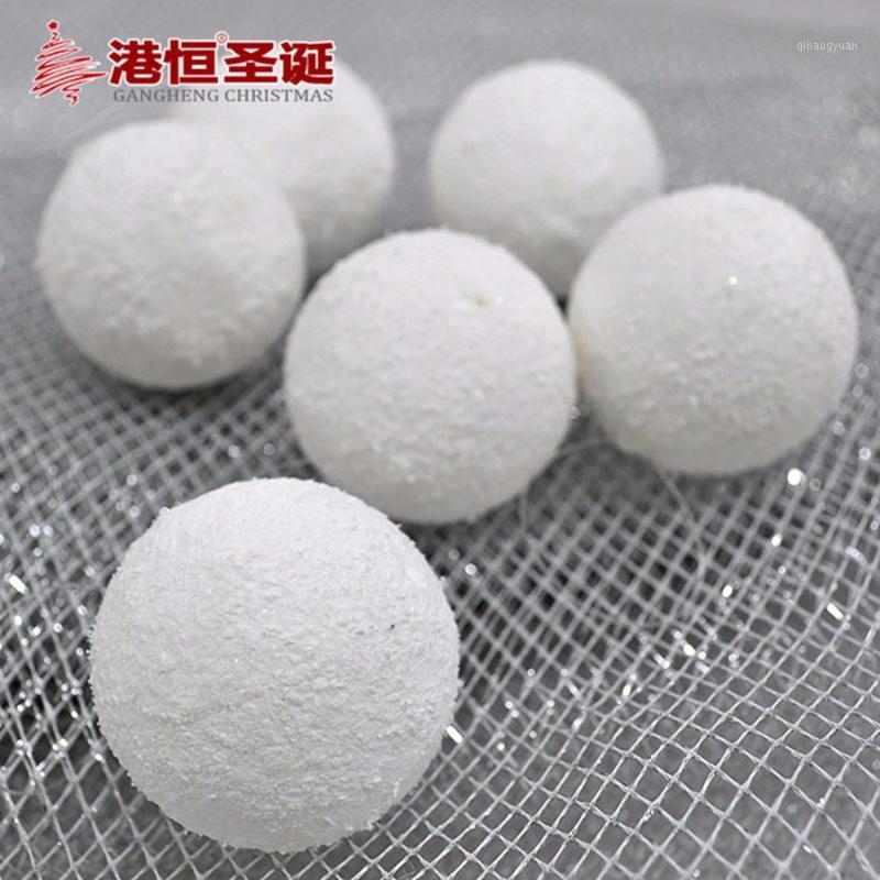6Pcs White Christmas Ball 4~8cm(1.57~3.15") Snow Style Xmas Tree Decoration Balls Party Ornament Supplies MCB0171
6Pcs White Christmas Ball 4~8cm(1.57~3.15") Snow Style Xmas Tree Decoration Balls Party Ornament Supplies MCB0171