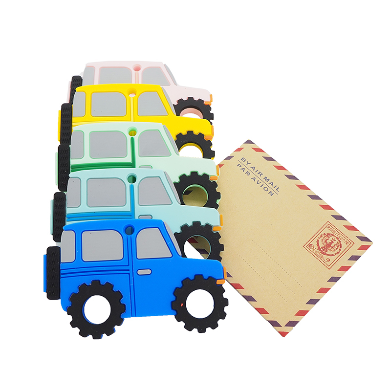 Chenkai 10PCS BPA Free Silicone Car Teether Baby Jeep Teething Food Grade For Baby Making Jewelry Pacifier Necklace Chains Gift 201017
Chenkai 10PCS BPA Free Silicone Car Teether Baby Jeep Teething Food Grade For Baby Making Jewelry Pacifier Necklace Chains Gift 201017