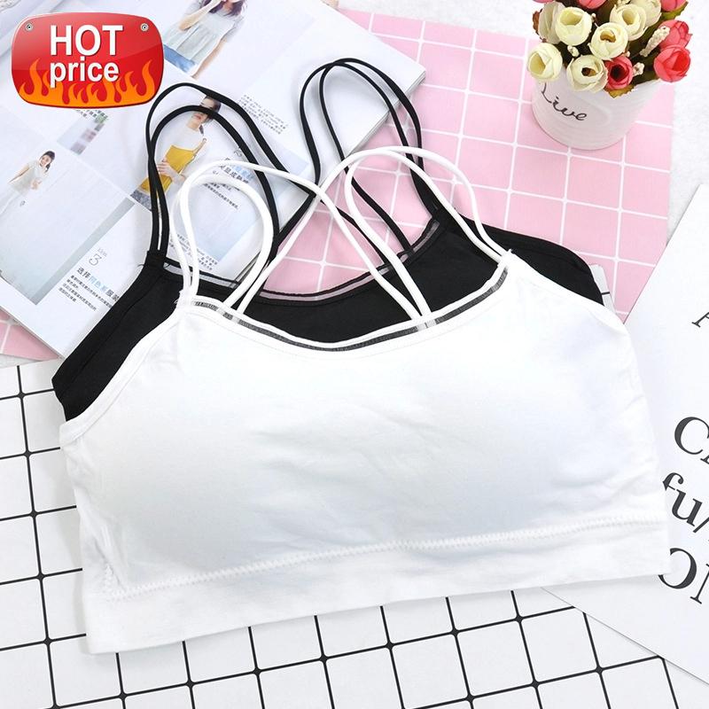 Sports Bra Fitness Gym Underwear Female Running Jogging Top Bra Women Gym Yoga Running High Elastic Cotton Solid Sports Tops #Jk90, White
Sports Bra Fitness Gym Underwear Female Running Jogging Top Bra Women Gym Yoga Running High Elastic Cotton Solid Sports Tops #Jk90, White