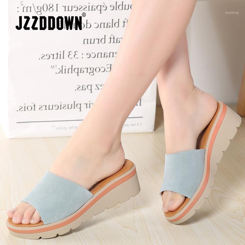 JZZDDOWN Genuine leather suede summer slippers women flat platform sandals shoes beach shoes slip-on round toe slides flip flops1, 806 green
JZZDDOWN Genuine leather suede summer slippers women flat platform sandals shoes beach shoes slip-on round toe slides flip flops1, 806 green