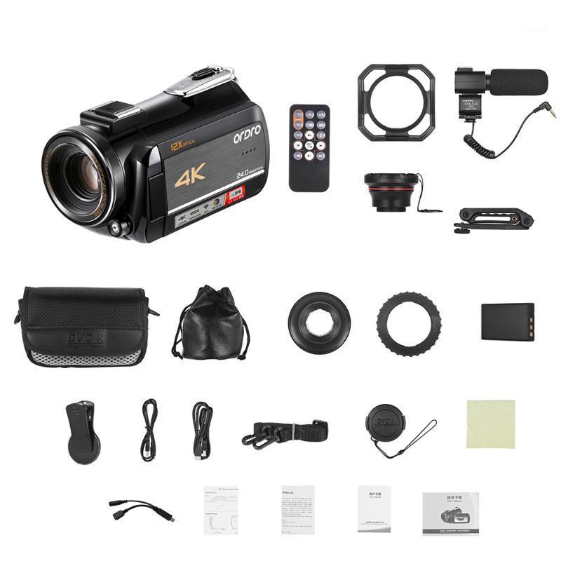 ORDRO 4K WiFi Digital Video Camera Camcorder Recorder DV 24MP IPS Touchscreen Face Detection Anti-shake with 2pcs Batteries1, As pic
ORDRO 4K WiFi Digital Video Camera Camcorder Recorder DV 24MP IPS Touchscreen Face Detection Anti-shake with 2pcs Batteries1, As pic
