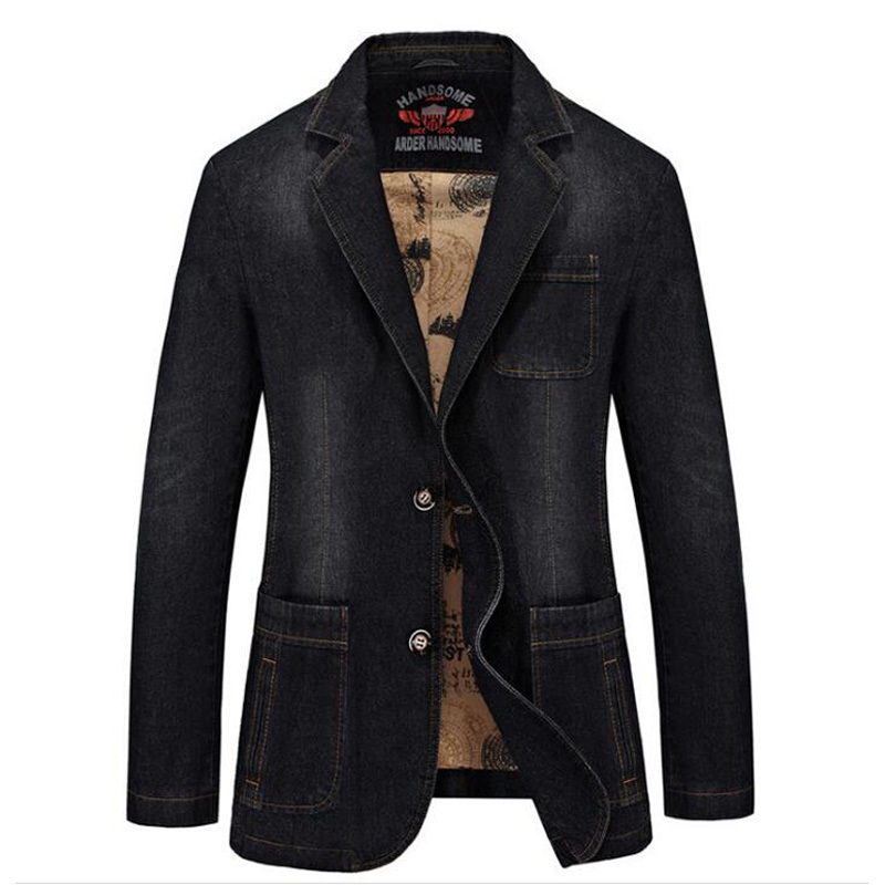 2021 New Denim Blazers Fashion Jackets Slim Fit Suits for Men Blazer Occasional Masculines D2ji, Blue
2021 New Denim Blazers Fashion Jackets Slim Fit Suits for Men Blazer Occasional Masculines D2ji, Blue