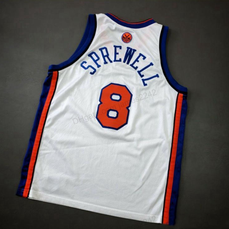 Custom Retro #8 Latrell Sprewell College Basketball Jersey Men's Stitched White Any Size 2XS-5XL Name Or Number Jerseys
Custom Retro #8 Latrell Sprewell College Basketball Jersey Men's Stitched White Any Size 2XS-5XL Name Or Number Jerseys