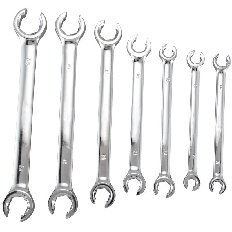 Promotion! 7PCS Flare Nut Wrench Set of Multitools Oil Pipe Spanner Kit Full Polish High Torque Hand Tool
Promotion! 7PCS Flare Nut Wrench Set of Multitools Oil Pipe Spanner Kit Full Polish High Torque Hand Tool
