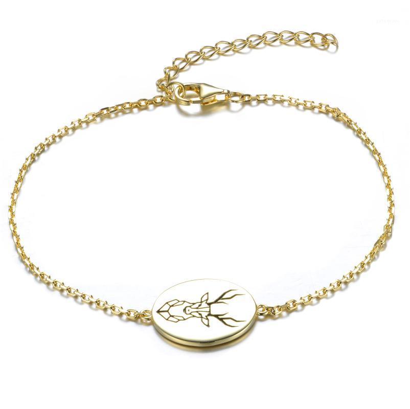MDEAN Coin Bracelet 18K Gold Plated S925 Sterling Silver Retro Disc Lady Special Coin Beautiful Hand Pendant Bracelet1
MDEAN Coin Bracelet 18K Gold Plated S925 Sterling Silver Retro Disc Lady Special Coin Beautiful Hand Pendant Bracelet1