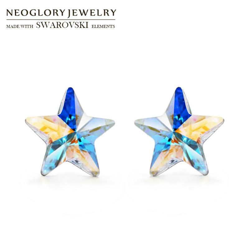 Neoglory Jewelry Crystal & S925 Silver Stud Earrings Cute Mini Star Design Embellished With Crystals From Hot Gifts
Neoglory Jewelry Crystal & S925 Silver Stud Earrings Cute Mini Star Design Embellished With Crystals From Hot Gifts