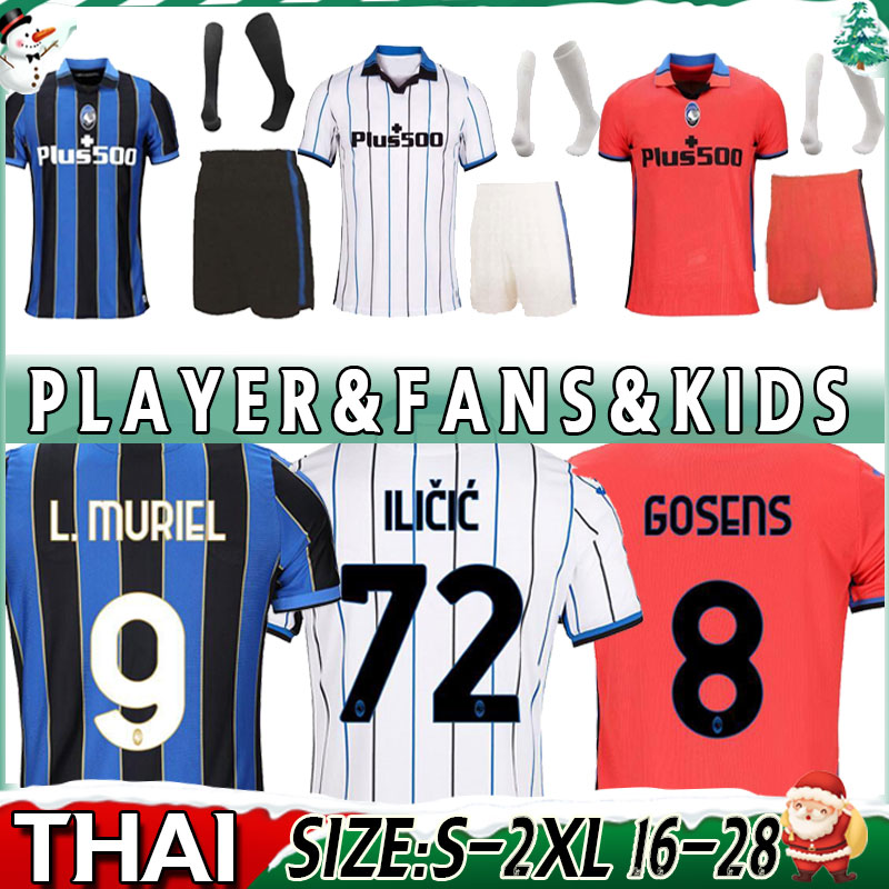 21/22 Atalanta B.C. soccer jerseys Christmas DUVAN ILICIC L.MURIEL GOSENS 2021 2022 ATA BC MIRANCIHUK MALINOVSKYI football shirt maglia Men Kids Kit uniform socks suit, Home
21/22 Atalanta B.C. soccer jerseys Christmas DUVAN ILICIC L.MURIEL GOSENS 2021 2022 ATA BC MIRANCIHUK MALINOVSKYI football shirt maglia Men Kids Kit uniform socks suit, Home