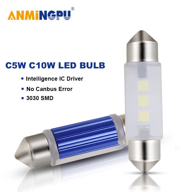 ANMINGPU 2X Signal Lamp Festoon C5W Led Canbus 31mm 36mm 39mm 41mm 3030SMD C10W LED Interior Reading Lamps Dome Light White 12V, As pic
ANMINGPU 2X Signal Lamp Festoon C5W Led Canbus 31mm 36mm 39mm 41mm 3030SMD C10W LED Interior Reading Lamps Dome Light White 12V, As pic