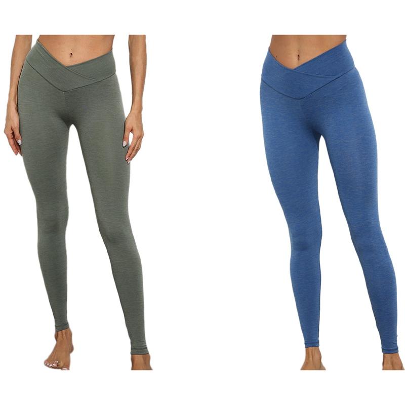 2x Ladies Yoga Seamless Peach Slim Hip Leggings High Waist Fitness Leggings Size Army Green/Blue, As shown
2x Ladies Yoga Seamless Peach Slim Hip Leggings High Waist Fitness Leggings Size Army Green/Blue, As shown