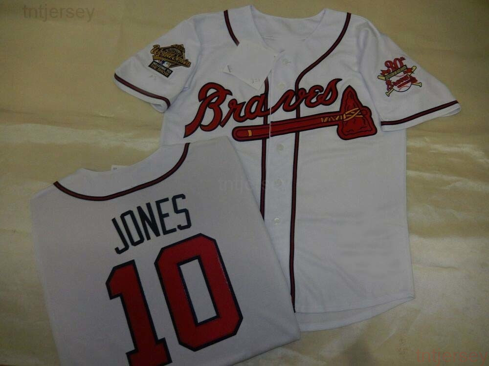 Cheap Custom 1995 CHIPPER JONES World Series Baseball JERSEY New Stitch Any Name Number Men Women Youth baseball jersey, Black
Cheap Custom 1995 CHIPPER JONES World Series Baseball JERSEY New Stitch Any Name Number Men Women Youth baseball jersey, Black