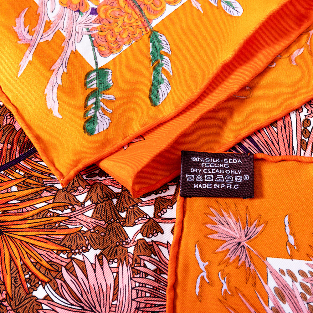 Square 100% Silk Scarf Shawl Hijab 90*90cm Women Head Scarves Double-Sided Hand Rolled Edge Scarfs for Hair Wrapping