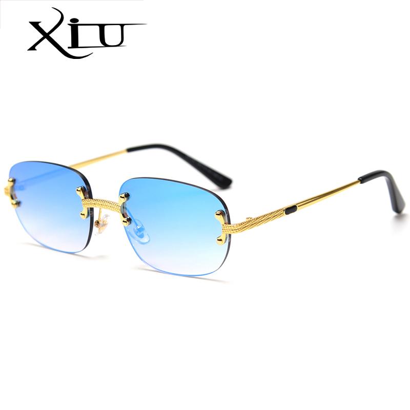 XIU blue frameless retro sunglasses mirror women 2021 uv400 high quality square frame male sun glasses rimless men green
XIU blue frameless retro sunglasses mirror women 2021 uv400 high quality square frame male sun glasses rimless men green