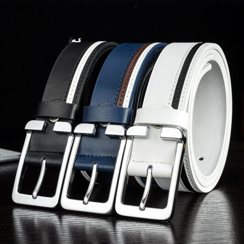 Men's Two-layer White Leather Belt Real Genuine Leather Belts for Man Top Quality Male Casual Pin Buckle Belt Men
Men's Two-layer White Leather Belt Real Genuine Leather Belts for Man Top Quality Male Casual Pin Buckle Belt Men
