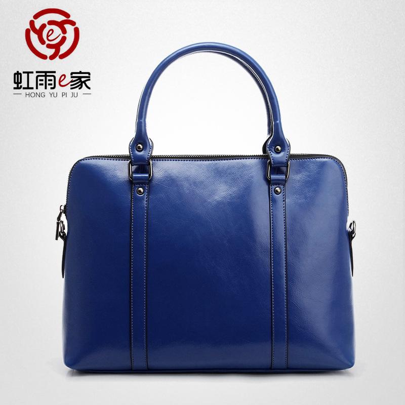 New leather simple cross carrying large capacity bag business women's bag lady's briefcase 14 inch Laptop, Black
New leather simple cross carrying large capacity bag business women's bag lady's briefcase 14 inch Laptop, Black