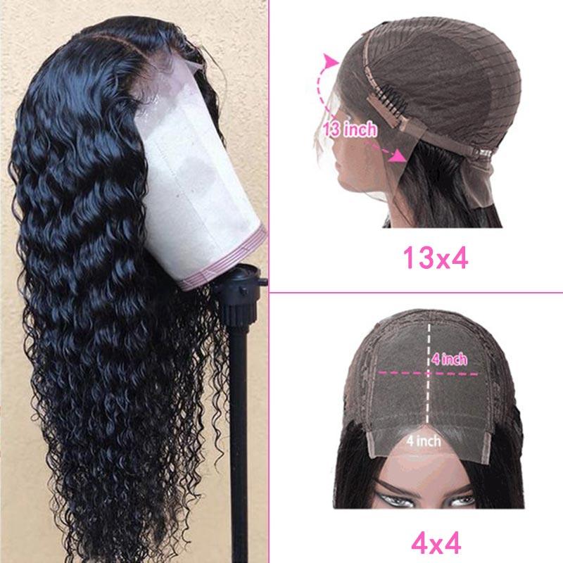 Ross Pretty Brazilian Deep Wave Lace Front Remy Hair Wigs For Black Women Pre Plucked 13x4 Lace Frontal And 4x4 Closure Wig, As pic
Ross Pretty Brazilian Deep Wave Lace Front Remy Hair Wigs For Black Women Pre Plucked 13x4 Lace Frontal And 4x4 Closure Wig, As pic