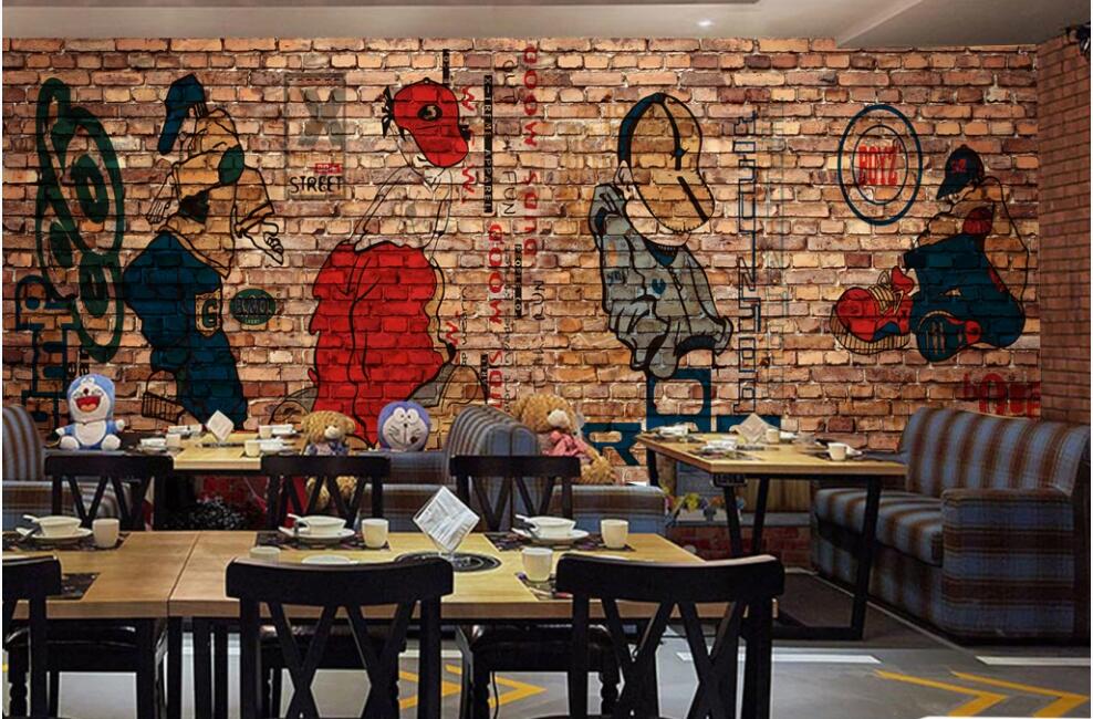 custom mural photo wallpaper 3d Hip Hop Art Street Graffiti Nostalgic Dining KTV home decor 3d wall murals wall papers in the living room, Non-woven wallpaper
custom mural photo wallpaper 3d Hip Hop Art Street Graffiti Nostalgic Dining KTV home decor 3d wall murals wall papers in the living room, Non-woven wallpaper