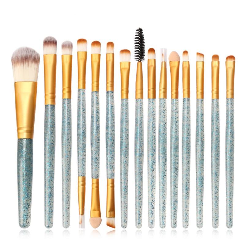 15pcs/set Glitter Diamond Makeup Brush Set Beauty Tools Eye Shadow Foundation Powder Blush Brush Beginner Cosmetics Kits
15pcs/set Glitter Diamond Makeup Brush Set Beauty Tools Eye Shadow Foundation Powder Blush Brush Beginner Cosmetics Kits