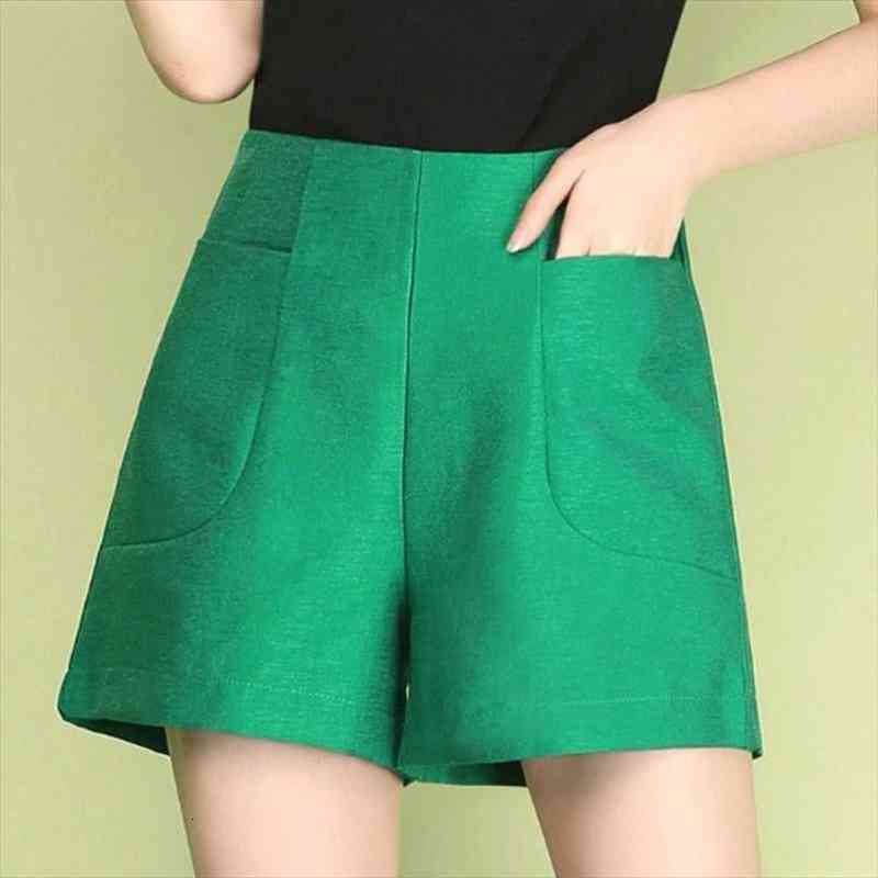 Summer Fall Fashion Korean Elegant Women Lady High Waisted Green White Wide Leg Shorts Autumn Woman 3xl Black Shorts, White;black
Summer Fall Fashion Korean Elegant Women Lady High Waisted Green White Wide Leg Shorts Autumn Woman 3xl Black Shorts, White;black