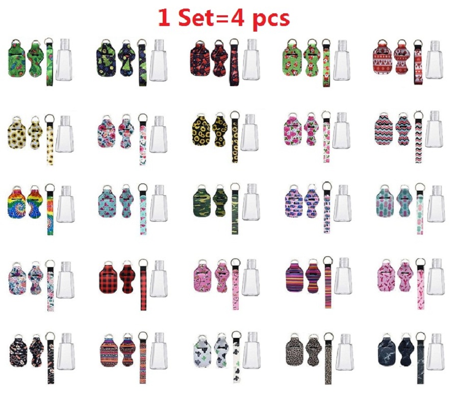 36 Styles 1 Set=4pcs More Design Neoprene Hand Sanitizer Bottle Holder Wristlet Keychain Chapstick Holder 30ml Bottle
36 Styles 1 Set=4pcs More Design Neoprene Hand Sanitizer Bottle Holder Wristlet Keychain Chapstick Holder 30ml Bottle