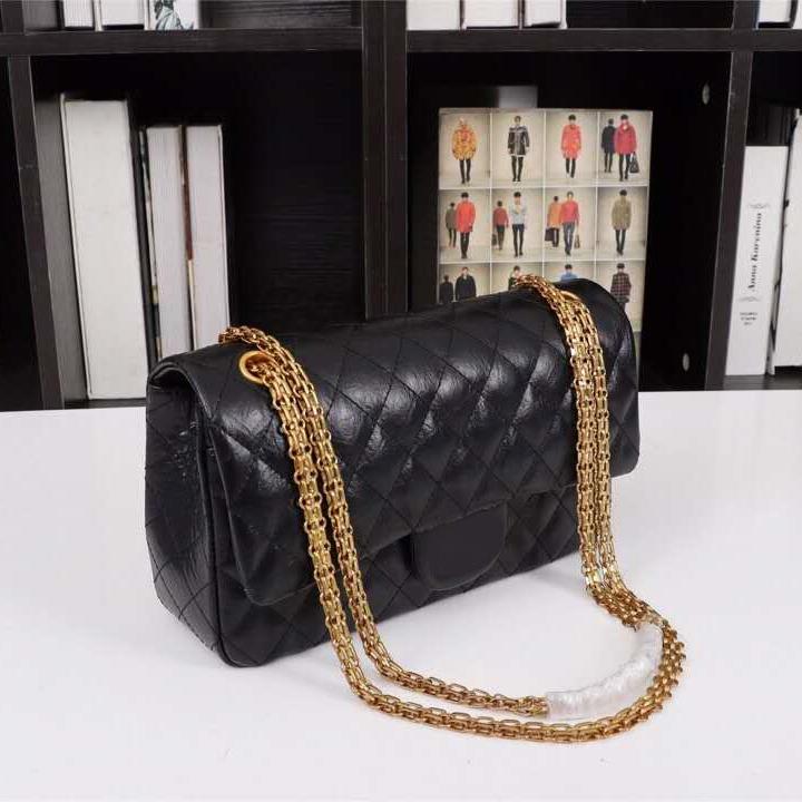Womens Designers Bags high Quality Genuine Leather Convertible Flap Shoulder Women Metal Chain CrossbodyBags, Black with silver hardware
Womens Designers Bags high Quality Genuine Leather Convertible Flap Shoulder Women Metal Chain CrossbodyBags, Black with silver hardware